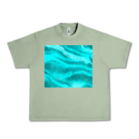 Oil Green turquoise glitter Urban Heavy Tee - JahusDesignShop
