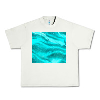 Pistachio turquoise glitter Urban Heavy Tee - JahusDesignShop