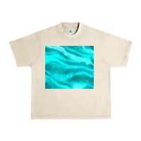 Turquoise Glitter Urban Heavy Tee | Teevron
