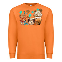 Carrot dog coffee cups with  food container bbs Premium Sweatshirt - BundleAndBundleShop