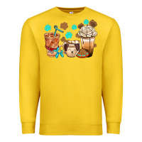 Lemon dog coffee cups with  food container bbs Premium Sweatshirt - BundleAndBundleShop
