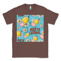 Chestnut back to school seamless pattern Classic Tee - BundleAndBundleShop