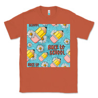 Copper back to school seamless pattern Classic Tee - BundleAndBundleShop