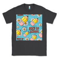 Smoke back to school seamless pattern Classic Tee - BundleAndBundleShop