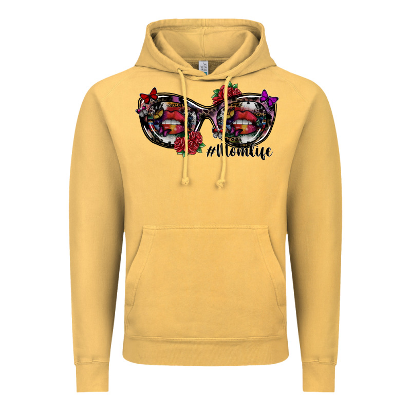 Momlife Vintage Hoodie by SublimationCraftShop | Teevron