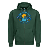 Sports Green making memories at a time Zipper Hoodie - MaliasSmallBusiness