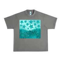 Tornado turquoise glitter star Urban Heavy Tee - JahusDesignShop