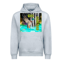 Heather Grey reel cool dad bass Urban Hoodie - TumblerDesignByShophia