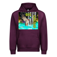 Mauve Wine reel cool dad bass Urban Hoodie - TumblerDesignByShophia