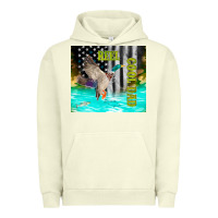 Pigment Pistachio reel cool dad bass Urban Hoodie - TumblerDesignByShophia