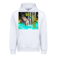 White reel cool dad bass Urban Hoodie - TumblerDesignByShophia