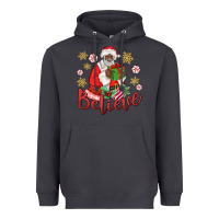 Smoke believe black santa christmas Heavyweight Hoodie - MaliasSmallBusiness