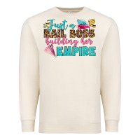 Sandshell just a nail boss building her empire bbs Premium Sweatshirt - BundleAndBundleShop