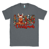 Charcoal Heather love christmas reindeer Classic Tee - Jasminsmagicworld