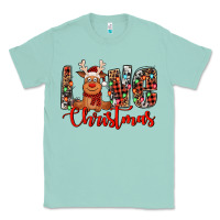 Seafoam love christmas reindeer Classic Tee - Jasminsmagicworld