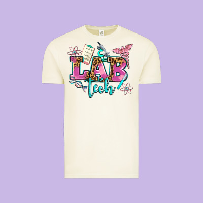 Lab Tech Vintage Tee Designed By Adodesignshop