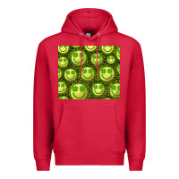 Cardinal st. patrick's day lucky face Premium Hoodie - RanaPortraitStore