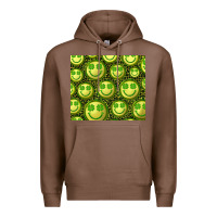 Chestnut st. patrick's day lucky face Premium Hoodie - RanaPortraitStore