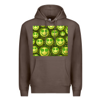 Coffee st. patrick's day lucky face Premium Hoodie - RanaPortraitStore
