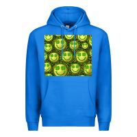 True Royal st. patrick's day lucky face Premium Hoodie - RanaPortraitStore