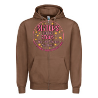 Chestnut sisters are like stars you can't always see them Zipper Hoodie - MaliasSmallBusiness