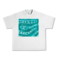 Lunar Rock turquoise glitter heart Urban Heavy Tee - JahusDesignShop