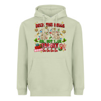 Matcha deck the halls and not your family Heavyweight Hoodie - MaliasSmallBusiness