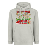 Moon Dust deck the halls and not your family Heavyweight Hoodie - MaliasSmallBusiness