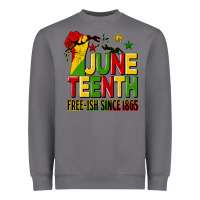 Storm juneteenth fist free ish since 1865 Heavyweight Sweatshirt - HRA Design Shop