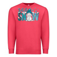 Cardinal let it snow with cute snowman bbs Premium Sweatshirt - BundleAndBundleShop