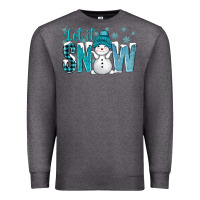 Let It Snow With Cute Snowman Bbs Premium Sweatshirt | Teevron