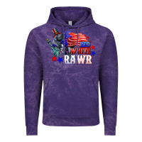Cloud Purple Red white rawr 4th of july Vintage Hoodie - CowGirlArtShop