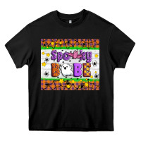 Black Spooky Babe Heavy Core Tee - Artiststas