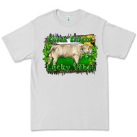 Dove Grey thick thighs lucky vibes charolais bull Premium Tee - RanaPortraitStore