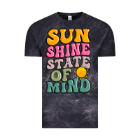 Cloud Black sun shine state of mind Vintage Tee - JahusDesignShop