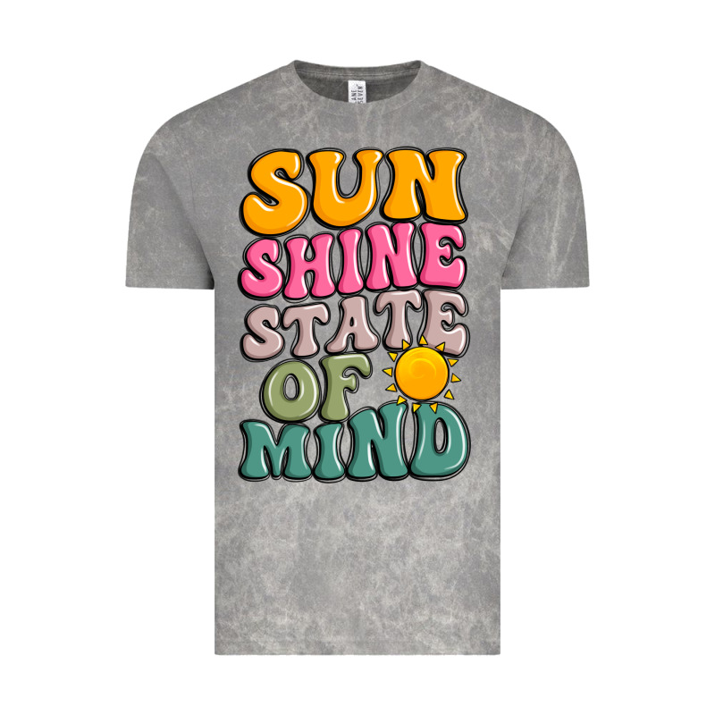 Sun Shine State Of Mind Vintage Tee by JahusDesignShop | Teevron