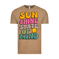 Vintage Coffee sun shine state of mind Vintage Tee - JahusDesignShop