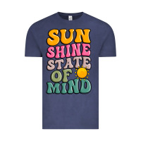 Vintage Denim sun shine state of mind Vintage Tee - JahusDesignShop