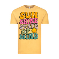 Vintage Mustard sun shine state of mind Vintage Tee - JahusDesignShop