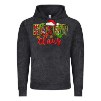 Vintage Black christmas sassy claus Vintage Hoodie - FaDigitalArtStudio