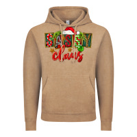 Vintage Coffee christmas sassy claus Vintage Hoodie - FaDigitalArtStudio
