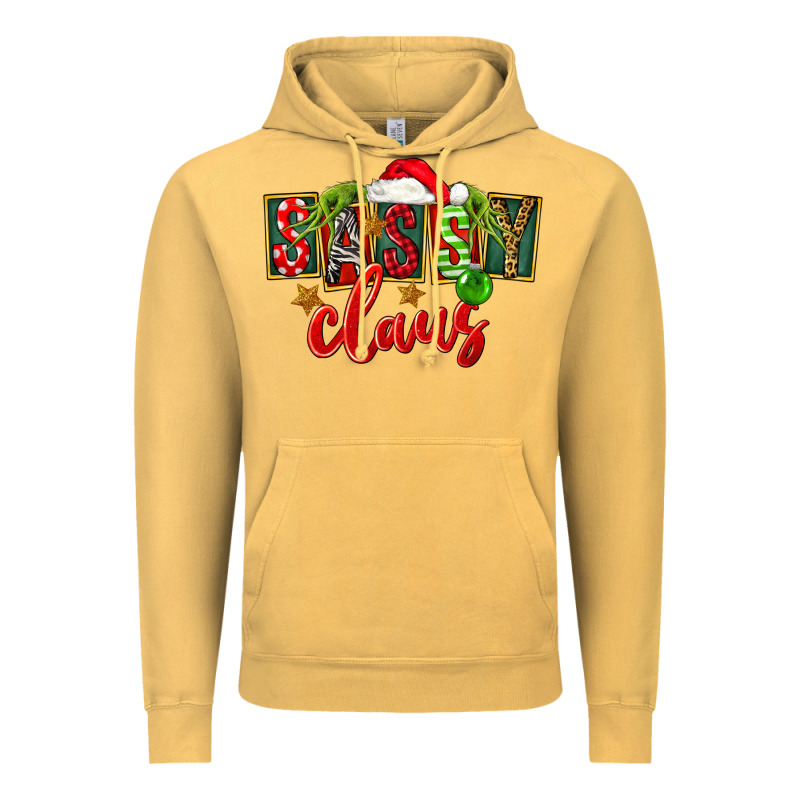 Christmas Sassy Claus Vintage Hoodie by FaDigitalArtStudio | Teevron