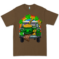 Cacao st patricks day truck with pot of gold horseshoe a Premium Tee - RanaPortraitStore
