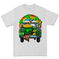 Dove Grey st patricks day truck with pot of gold horseshoe a Premium Tee - RanaPortraitStore