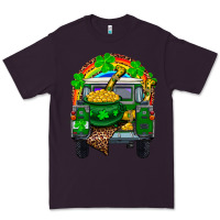 Plum st patricks day truck with pot of gold horseshoe a Premium Tee - RanaPortraitStore