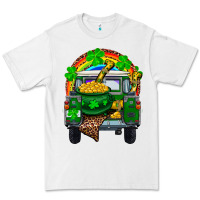 White st patricks day truck with pot of gold horseshoe a Premium Tee - RanaPortraitStore