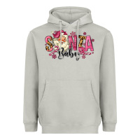 Moon Dust Santa Baby Pink Christmas Heavyweight Hoodie - MaliasSmallBusiness