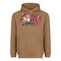 Toasted Coconut Santa Baby Pink Christmas Heavyweight Hoodie - MaliasSmallBusiness