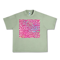 Oil Green pink leopard glitter Urban Heavy Tee - JahusDesignShop