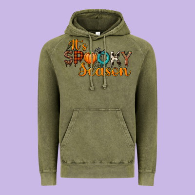 It's Spooky Seanson Vintage Hoodie Designed By Jahusdesignshop